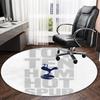 1pc T-Tottenham Hotspur  Carpet, Round Rug, Comfortable, Suitable for Entryways, Living Rooms, Office, And Bedrooms, Christmas Decoration