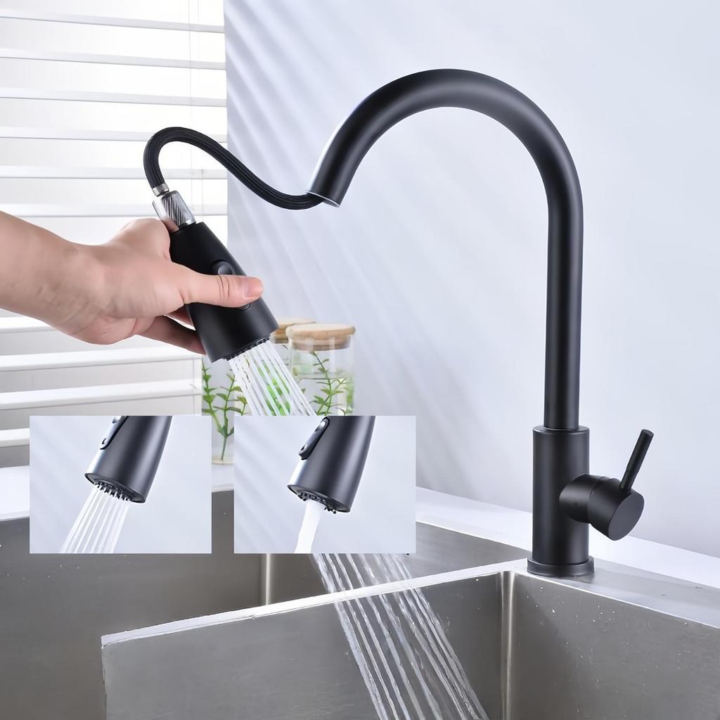 Выдвижные смесители Горячей и холодной воды Вращающиеся смесители-роботы Смесители из нержавеющей стали для кухонь Смесители для умывальников для туалетов Смесители для умывальников