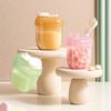 With Milk Powder Spoon Toddle Snacks Container Essential Cereal Food Storage Box Kids