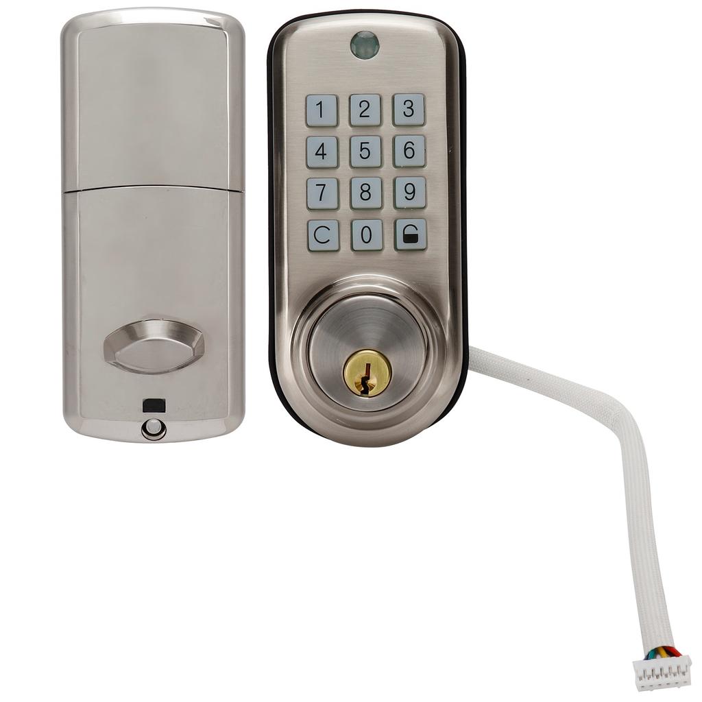 Mechanical Door Lock Set Waterproof Password Lock with Keypad for Home Office Building