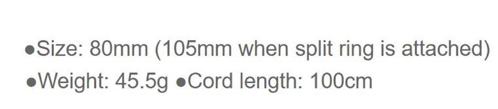 Golden Mean GM Pin на катушке Big Carabina 100 см красный (6174)