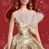 Barbie Holiday Barbie Рыжие волосы Подпись Черный Кукольный домик для притворства Возраст 6 и Золотое переодевание, Вверх, (JBH99)