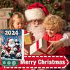 Panda Holiday Countdown Calendar Featuring 24 Acrylic Backpack Charms For Christmas Celebration