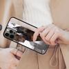 Doberman Dog Holding A Gun Magnetic Phone Case For APPLE iPhone 17 Air 16 14 13 12 Pro Max 15 Plus Wireless Charge MagSafe Cover