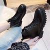 Fashion Women Boot 2024 Autumn Winter New Fashion Classic Short Boot Handsome Ankle Boot Work Clothes Shoe Botas Mujer
