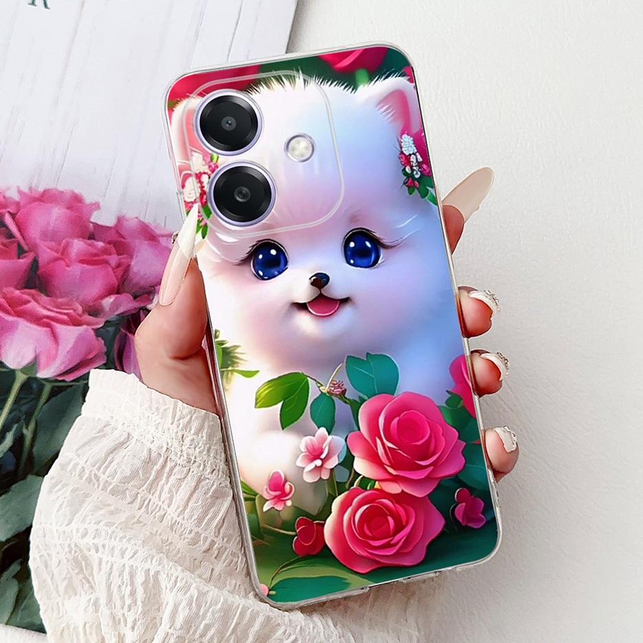 Чехол для Oppo A3 A3x 4G CPH2641 Роскошный Модный Расписной Чехол Прозрачный Силиконовый Чехол для Телефона Для Oppo A3x OppoA3 OppoA3x 4G Мягкий Чехол