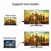 Usb 3.1 Type C в HDMI-кабель-адаптер-переходник 2M Hd 1080P 4K HdTV-сплиттер-кабель для Samsung Galaxy S10/9/8, телефон, проектор, телевизор