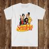 Мужская белая футболка с мультяшными персонажами Seinfeld, размеры S-5XL, унисекс
