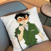 Cool Jade Jackie Chan Adventures Pillow Case Anti-Dustmite Pillowcase Invisible Zipper Silky Short Plush Sofa Cushion Cover