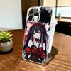 Чехол для телефона Date A Live Токисаки Куруми для iPhone 17 16 15 14 13 12 11 Mini Pro Max Plus Прозрачная крышка