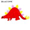 New Acrylic Red Dinosaur Brooch Women Men Brooch for Coat Suit Hijab Laple Pins New Year Gift