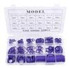 225Pcs Seal O-Ring R134A Car Air Conditioning Rubber Washer Assortment Box Set