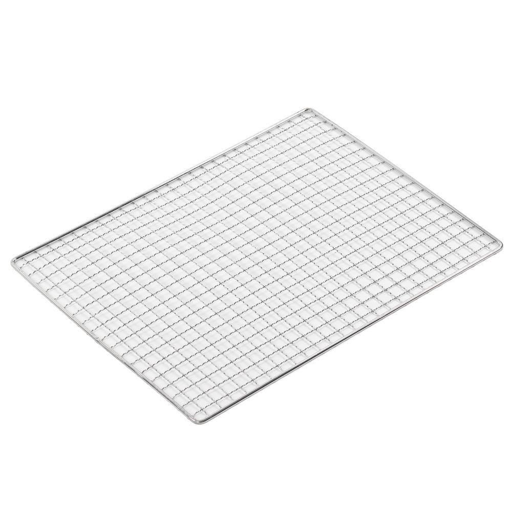 Cross Wire BBQ Grill Wire Mat Iron, Grill Rack Grids Home Cooks BBQ Enthusiasts Camping Lovers