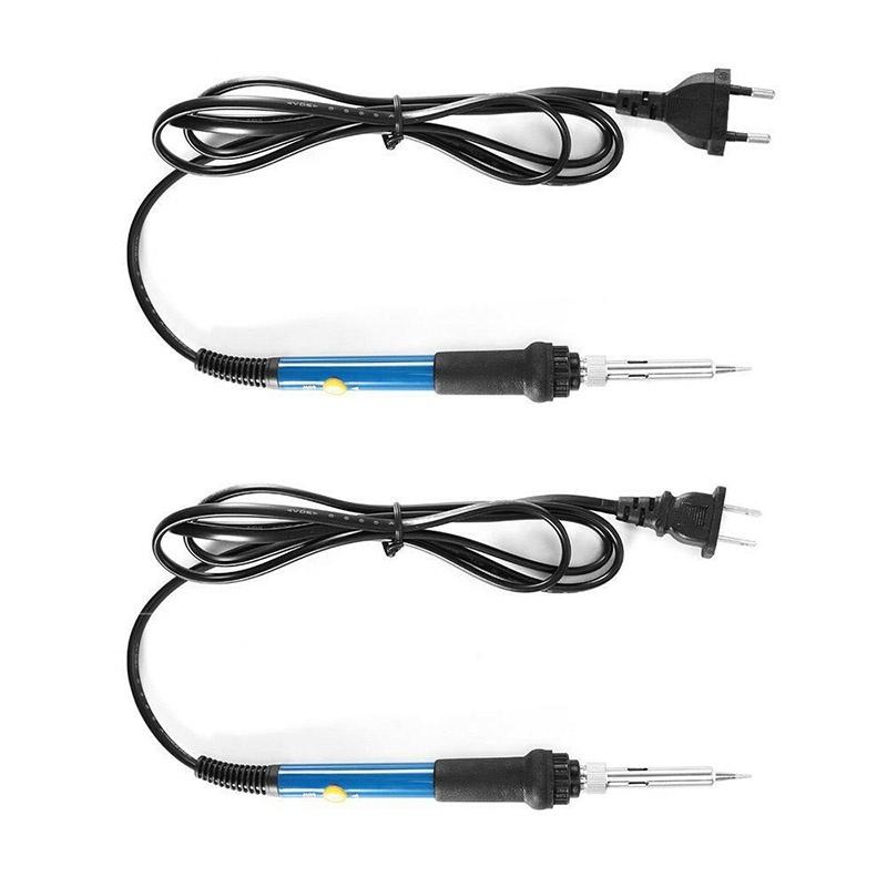 Adjustable 60w 110v220v Electric Temperature Gun Welding Soldering Kit Iron