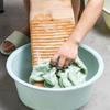 Durable Anti-slip Portable Rectangle Scrubboards Washboard Laundry Board Clothes Cleaning Tools