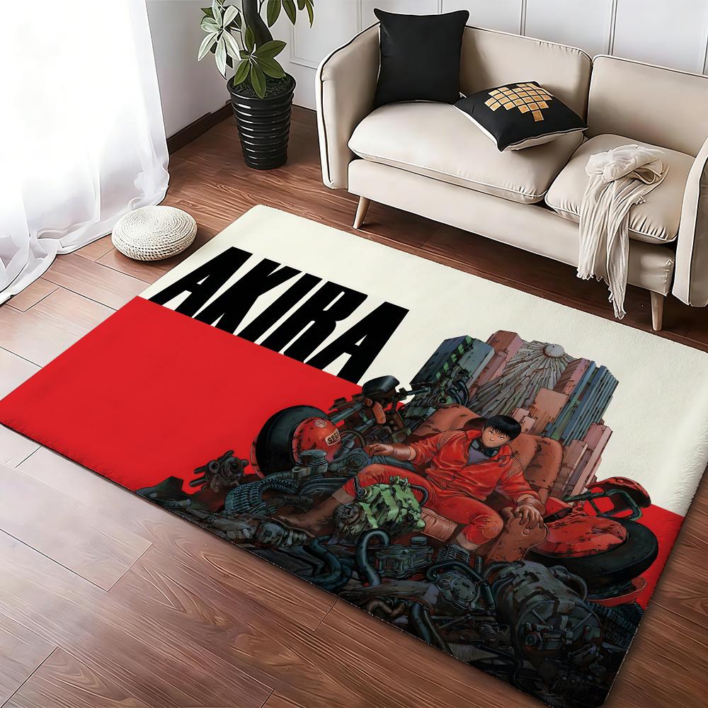 Young Magazine A-AKIRA Floor Mat Soft Thickened Absorbent Non-Slip Bedroom Living Room Door Mat Home Decor Flannel Rugs