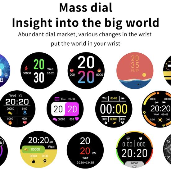 ZL02D умные наручные часы многофункциональный мониторинг здоровья полный сенсорный экран модный монитор сердечного ритма умные наручные часы для повседневной жизни