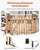 Gate Corner Brace Bracket Anti Sag Gate Frame Hardware Kit for Stable Gate