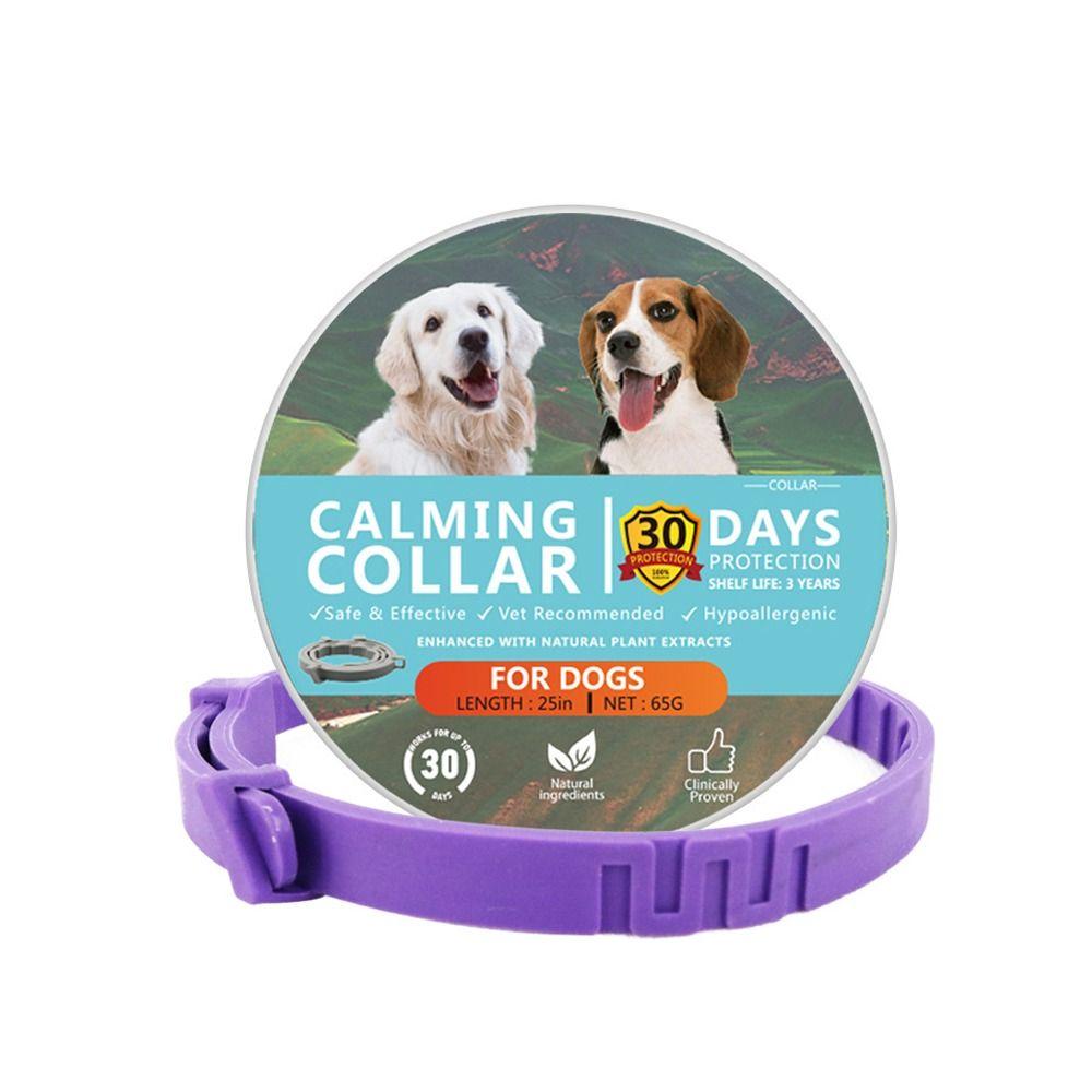 38см/63,5см Успокаивающий ошейник для питомцев TPR Товары для питомцев Портативное ожерелье для собак и кошек Кошки