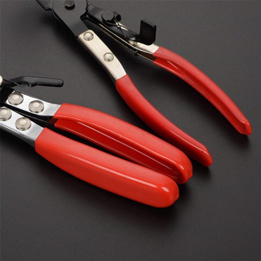 2 X Hose Clamp Pliers Tool Set Angle Swivel Jaw Locking Flat Coolant Clip US