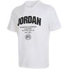 Jordan Футболка J Sprt Wm Df Ss с буквенным принтом, круглым вырезом и коротким рукавом, мужские топы, белые FZ1926100