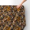 Royal Samt Stoff Polyester Zum Nähen - Motiv Hunde Verschiedener Rassen 2
