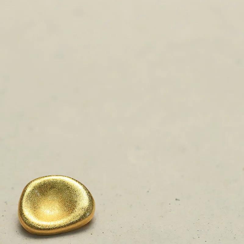 5pcs Fashionable Concave Metal Buttons Beautiful Plating Metal Gold/Silver Buttons Clothes Decorative Buttons