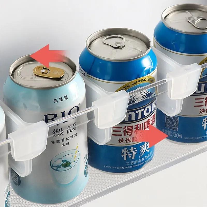 8pcs Refrigerator Side Door Sorting Partition Card Buckle Kitchen Bedroom Storage Storage Sorting Box Space Division