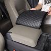 Для Land Rover Defender 110 2020-2026 Кожаный Черный Подлокотник Сиденья Автомобиля Консоль Центральная Ящик Защитная Крышка Автоаксессуары