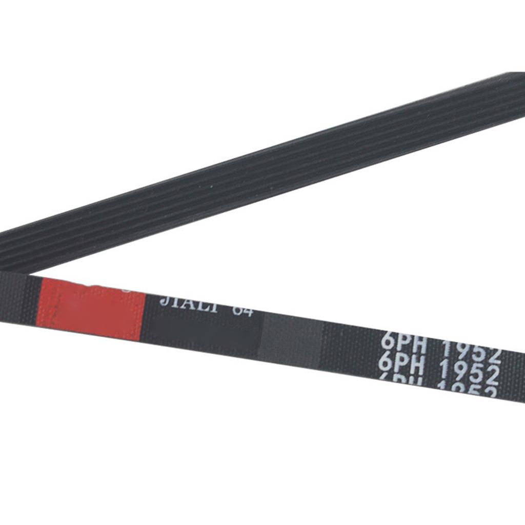 6PH1952 Ремень для сушильной машины Замена Резиновый Бесконечный ремень Приводной ремень для ленточной шлифовальной машины 6PH1952 Резиновый ремень барабана стиральной машины