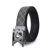 Four Seasons Available New Leather Men'S Belt Alloy Automatic Buckle Letter Belt Business Commuter Casual Pants Belt