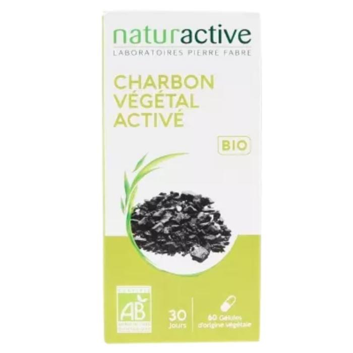 Naturactive Charbon Végétal Activé Bio 60 gélules
