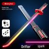 Pull-Out Spark Battle Blade: Seven-Color Light and Sound Laser Sword Toy