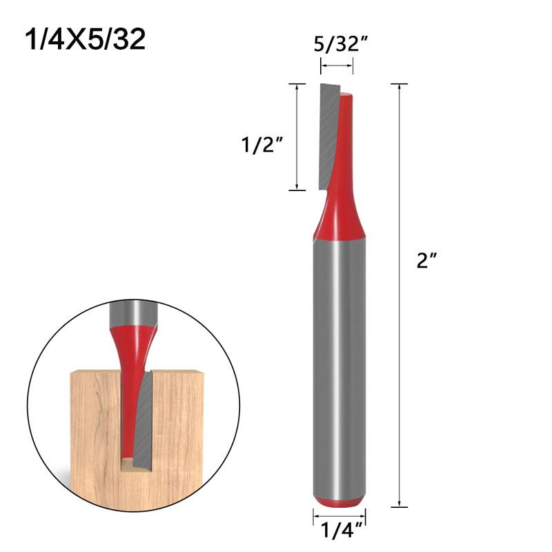 1/7 шт., одна двойная флейта, прямая бита, 6 мм, 1/4 дюйма, фреза с хвостовиком для дерева, карбид вольфрама, фреза, инструмент для работы по дереву