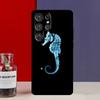 Чехол-фунда с узором из морских звезд и морских коньков для Samsung Galaxy S25 Ultra S9 S10 S20 S21 S22 Plus S23 Ultra S24 FE