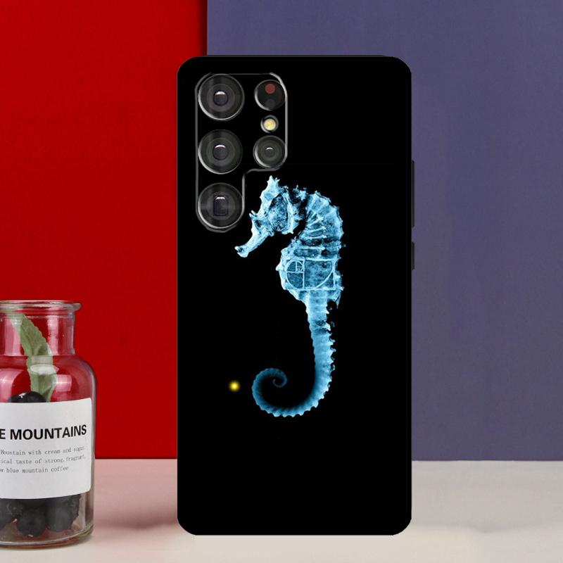 Чехол-фунда с узором из морских звезд и морских коньков для Samsung Galaxy S25 Ultra S9 S10 S20 S21 S22 Plus S23 Ultra S24 FE