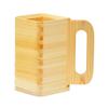 Wall-Paper Revolution Beer Mug, 450ml, Medium, Made In Japan from Hinoki (Japanese Cypress)