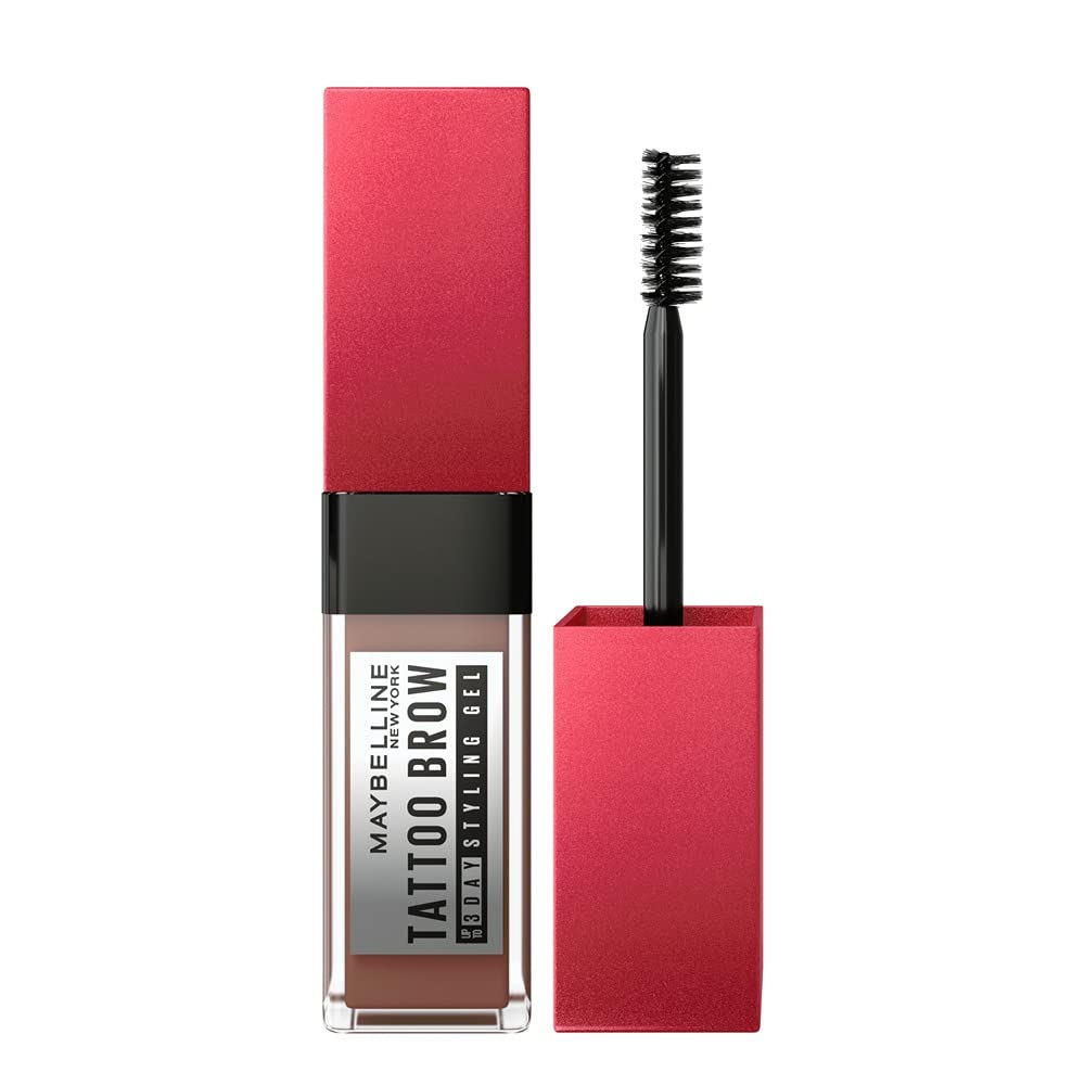 Maybelline New York Tattoo Brow 3-дневный моделирующий гель для бровей Теплый коричневый Полуперманентный гель для бровей 6 мл