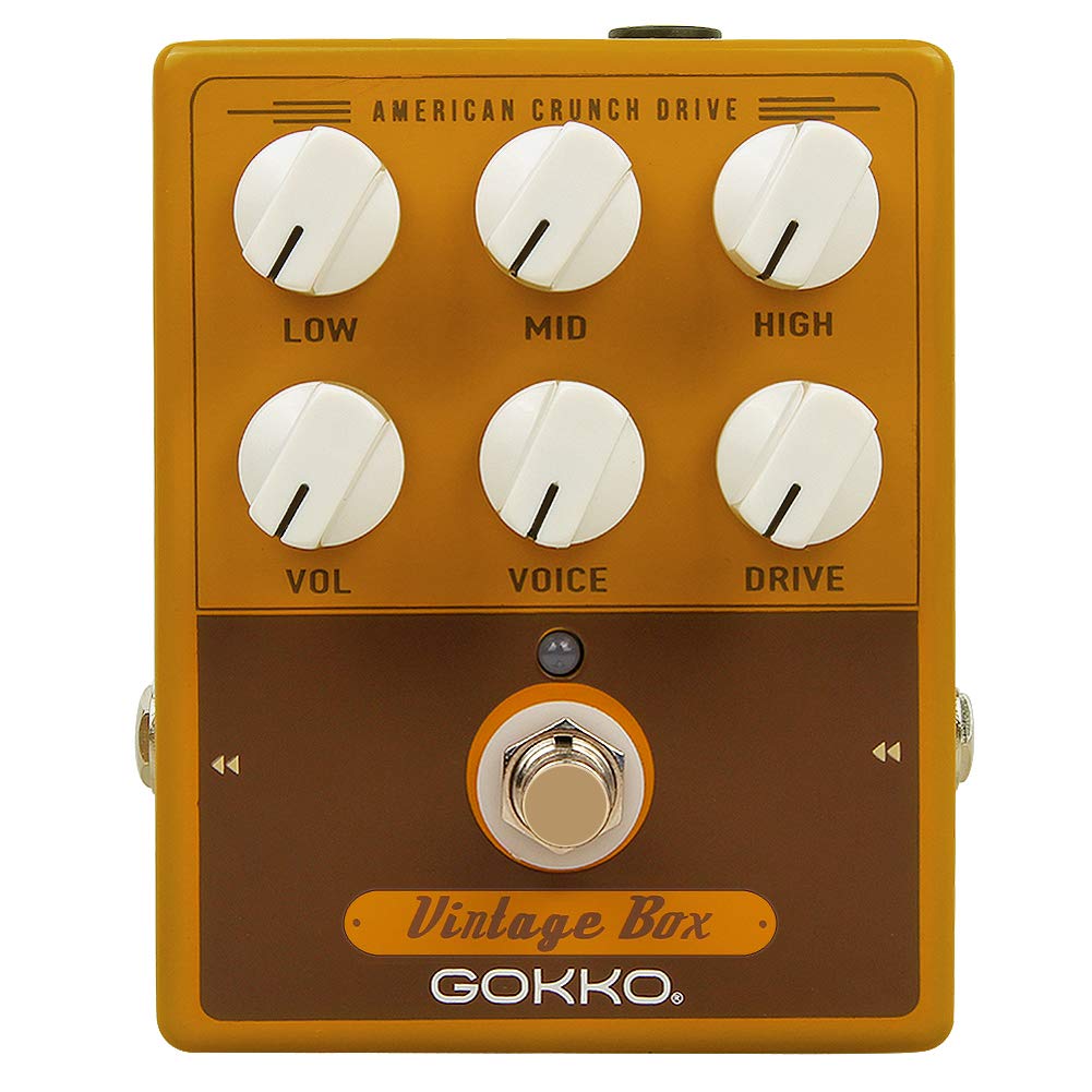 GOKKO AUDIO Amp Fender Amp Pedal Vintage American Simulator, Sound, Effects, Box, Sound, GK-33