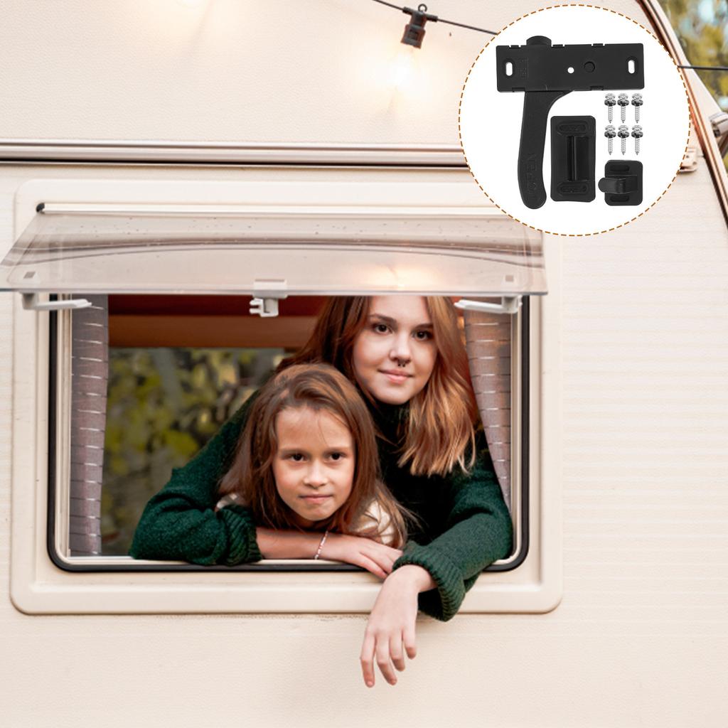 Rv Screen Door Handle Metal Replacement Reliable Easy Install Screen Door Grip Handle for Camper Trailer Rv Parts