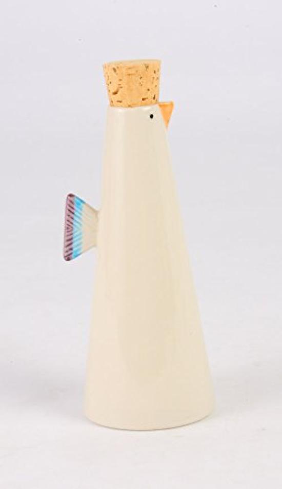 Saikai Pottery Hasami Ware tori Bottle White 13315 H.Craft