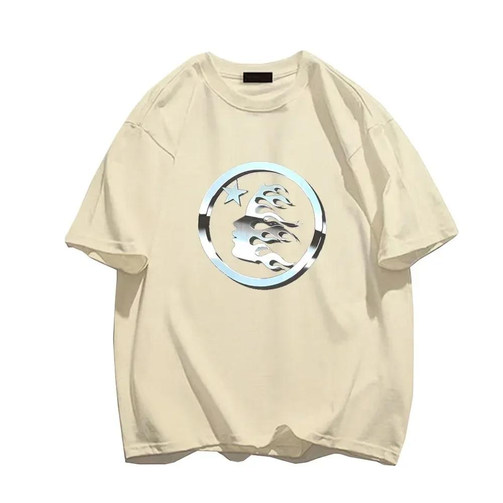 Футболка Hellster Rapper Wash Grey Heavy Craft Unisex с коротким рукавом, мужская и женская, топ, уличная мода, ретро-футболка Hell