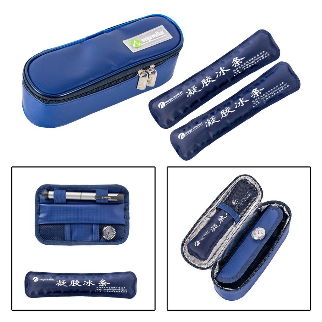 Стильный термокейс из алюминиевой фольги для travel-упаковки диабетических лекарств