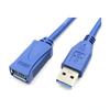 Удлинительный кабель usb 5 Гбит/с высокоскоростная передача данных удлинительный кабель usb3.0 USB A (мужской) - К (женский пол) USB-кабель, мягкая мышь, клавиатура и т. д.. (синий, 0,5М)