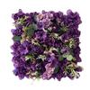 Background Wall Artificial Rose Flower Wall Multicolor Hydrangea Flower Panel  Gift