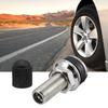 1 Pair Tubeless Tire Valves with Dustproof Cover Universal Motorbike Scooter Car Tire Valves Replacement Tire Valves