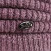 Women Winter Fleeced Warm Cap Beanies Knitted Peaked Hat