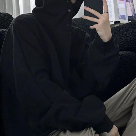 Мужская толстовка с капюшоном на осень-зиму, однотонная, с длинными рукавами, с капюшоном, эластичные манжеты и