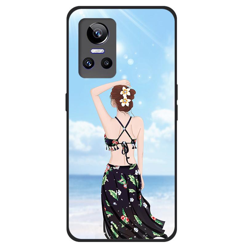 Для realme GT Neo 2 5G Чехол ТПУ Силикон Мягкий Мультяшный Прозрачный Чехол для Realme GT Neo 2 3 Neo3 Чехол для Телефона Neo2T Прозрачный Coque