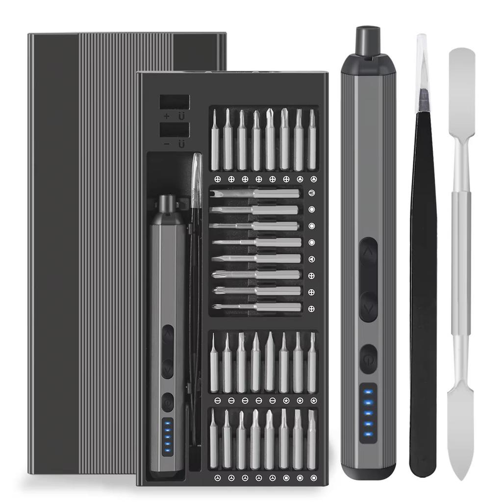 68 in 1 Electric Screwdriver Set 5 Torque Settings Precision Power Tool Magnetic Screw Driver Bits for iPhone Glasses Watch PC
